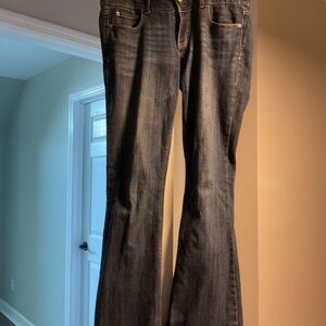 American Eagle Outfitters Dark Blue Flare Jeans